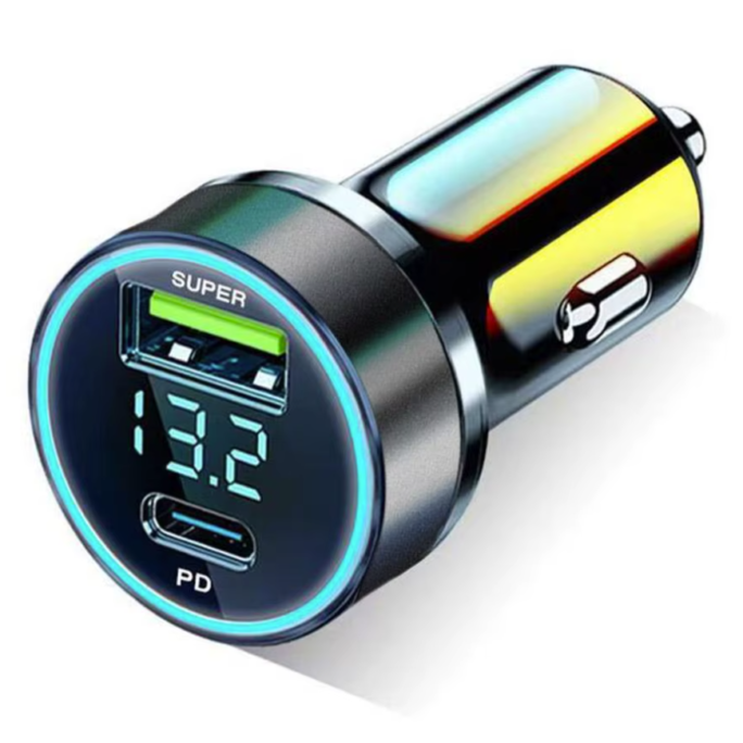 Dual-USB-KFZ-Ladegerät /  Twin Power USB-Adapter fürs Auto
