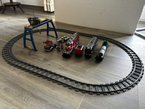 Klemmbaustein-Starter-Set «Cargo Express» elektrisch