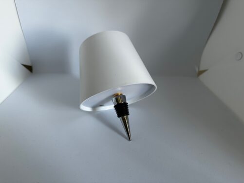 Wiederaufladbare LED-Flaschenlampe weiss – Bild 4