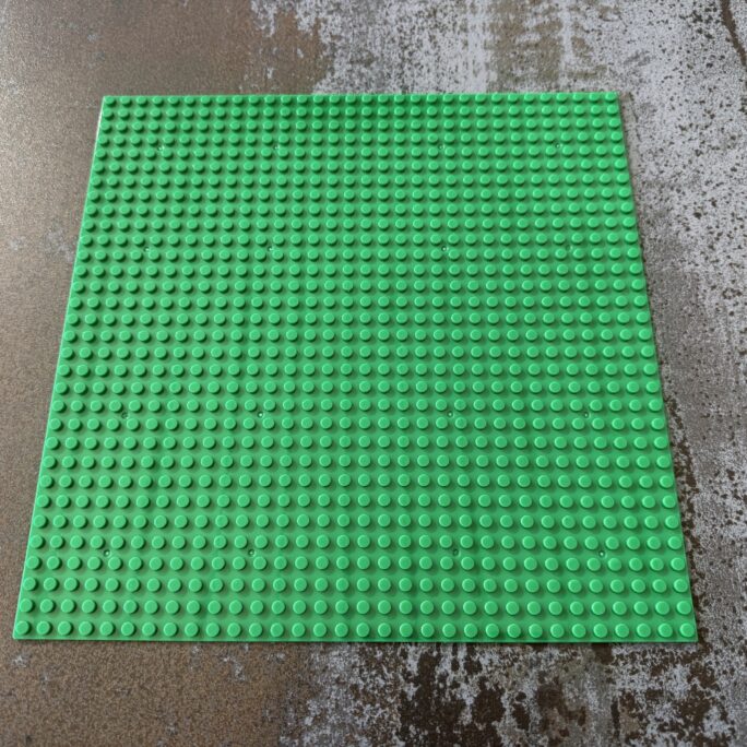 Klemmbausteine Grundplatte grün 32 x 32 Noppen